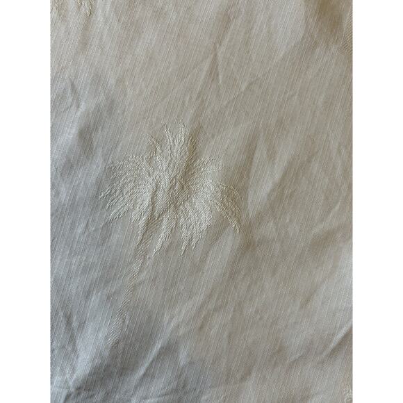 Tommy Bahama Silk Shirt Men 2XL Hawaiian Summer Paradise Tour 1993 Guitar Patch - Picture 9 of 14